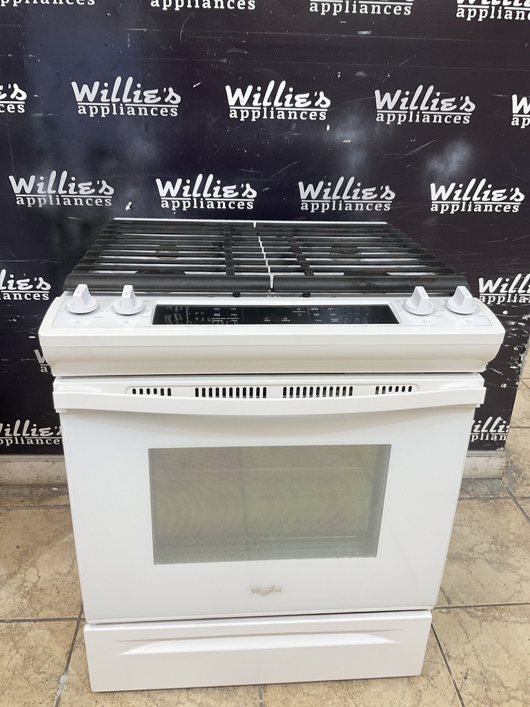 Whirlpool Used Natural Gas Stove 30inches (white) 