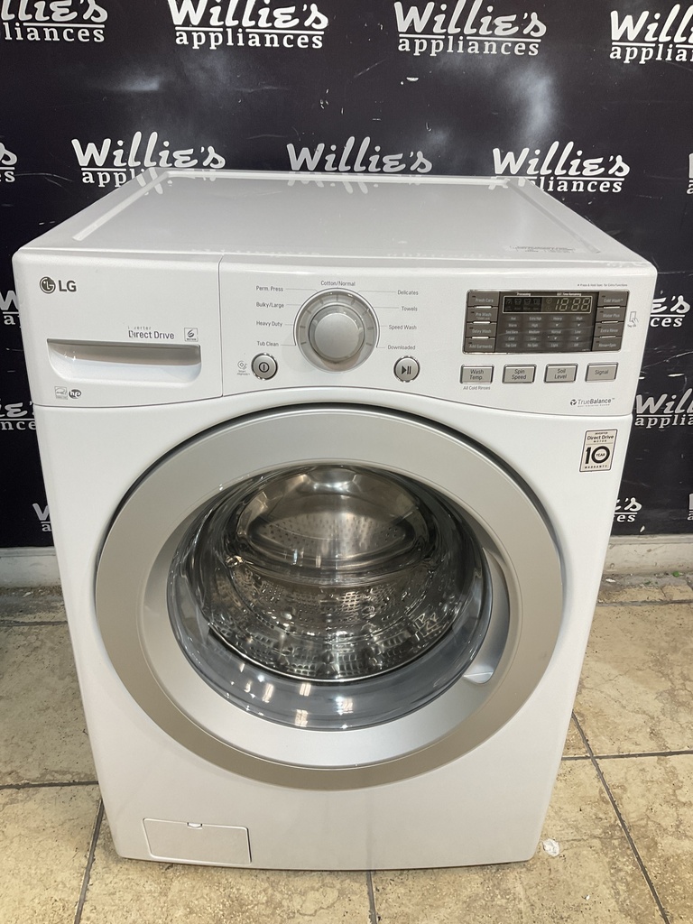 Lg Used Washer Front-load 27inches (white) 