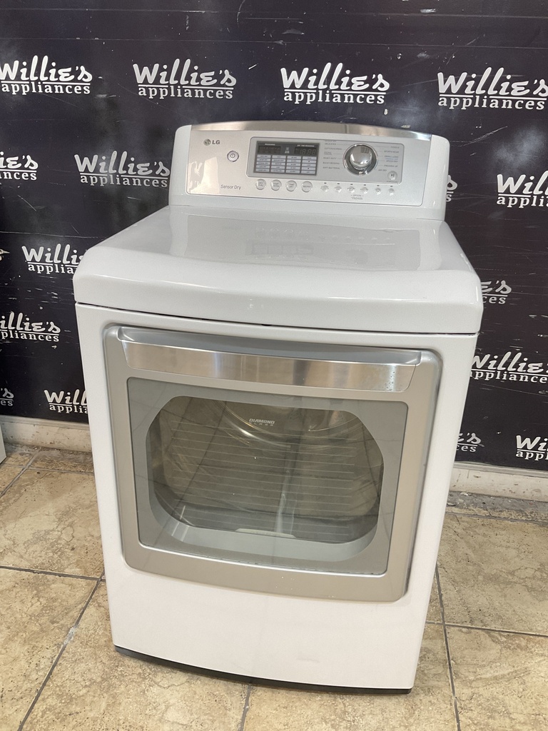 Lg Used Electric Dryer 27inches (White) 