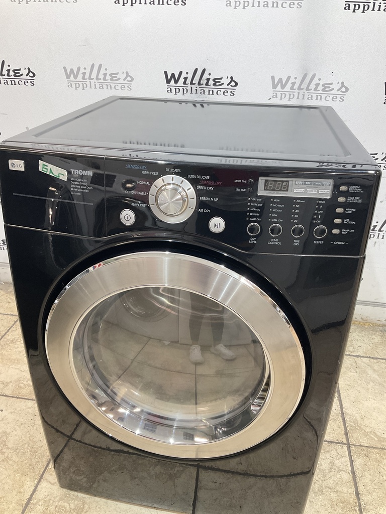 Lg Used Natural Gas Dryer 27inches (Black) 