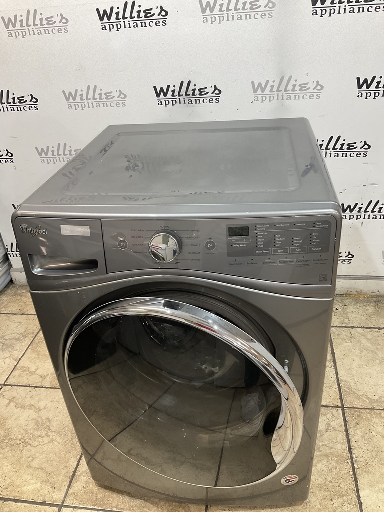 Whirlpool Used Washer Front-load 27inches (Grey)