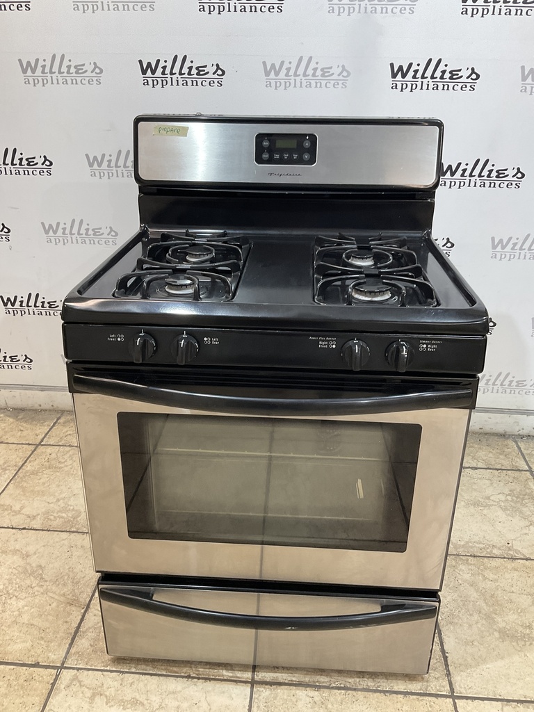 Frigidaire Used Gas Propane Stove 30inches (Stainless Steel)