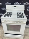Whirlpool Used Natural Gas Stove 30inches (Bisque) 