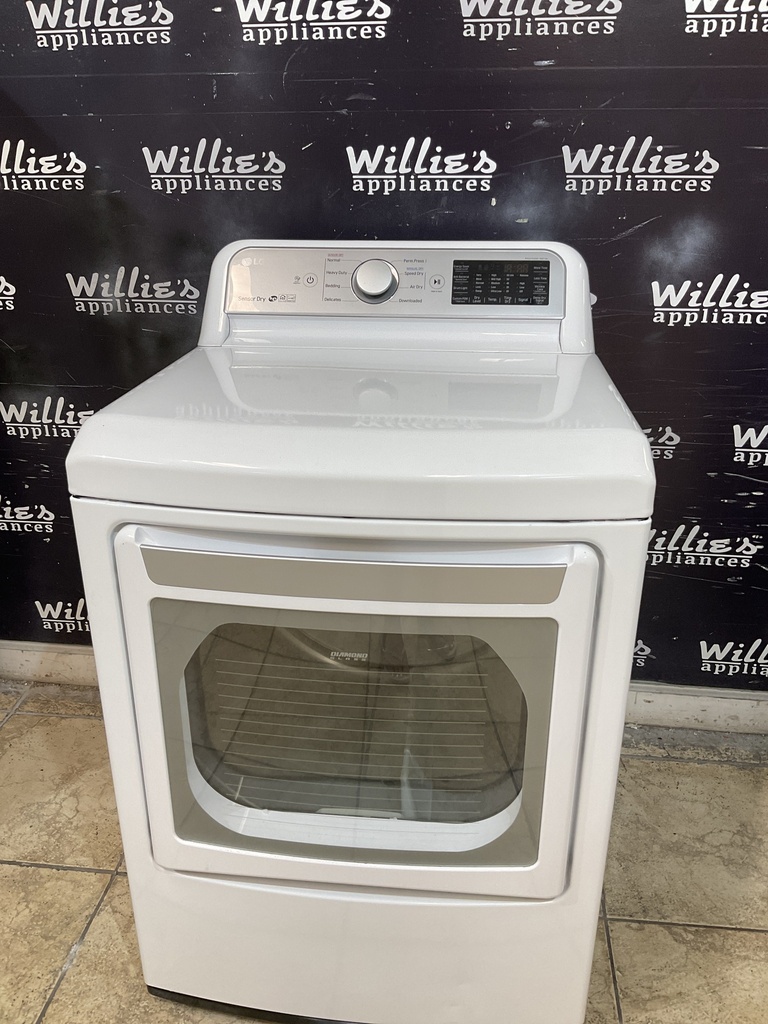 Lg Used Electric Dryer 27inches {3 prong} (White)