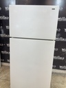 Hotpoint Used Refrigerator Top and Bottom 28x61 1/2” (White) 