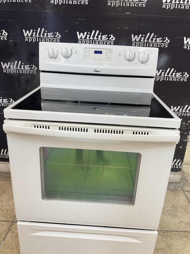 Whirlpool Used Electric Stove 30inches {no cord} (White) 