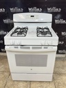 Ge Used Natural Gas Stove 30inches (White) 