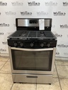 Whirlpool Used Natural Gas Stove 30inches (Stainless Steel) 