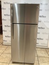 Ge Used Refrigerator Top and Bottom 28x67 (Stainless Steel) 