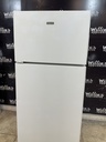 Hotpoint Used Refrigerator Top and Bottom 28x61 1/2” (White) 