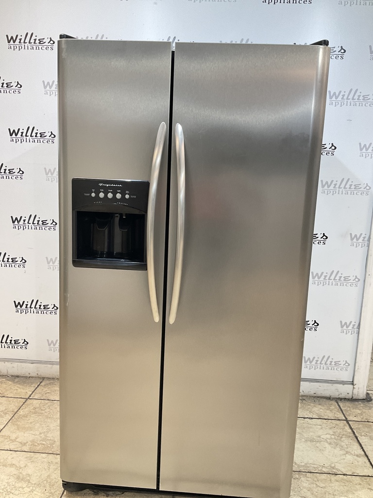 Frigidaire Used Refrigerator Side by Side 36x69 (Stainless Steel) 