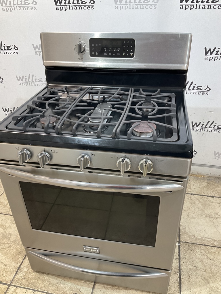 Frigidaire Used Natural Gas Stove 30inches (Stainless Steel) 