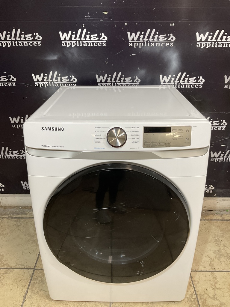 Samsung Used Electric Dryer 220volts (30 AMP) 27inches {3 prong} (White) 