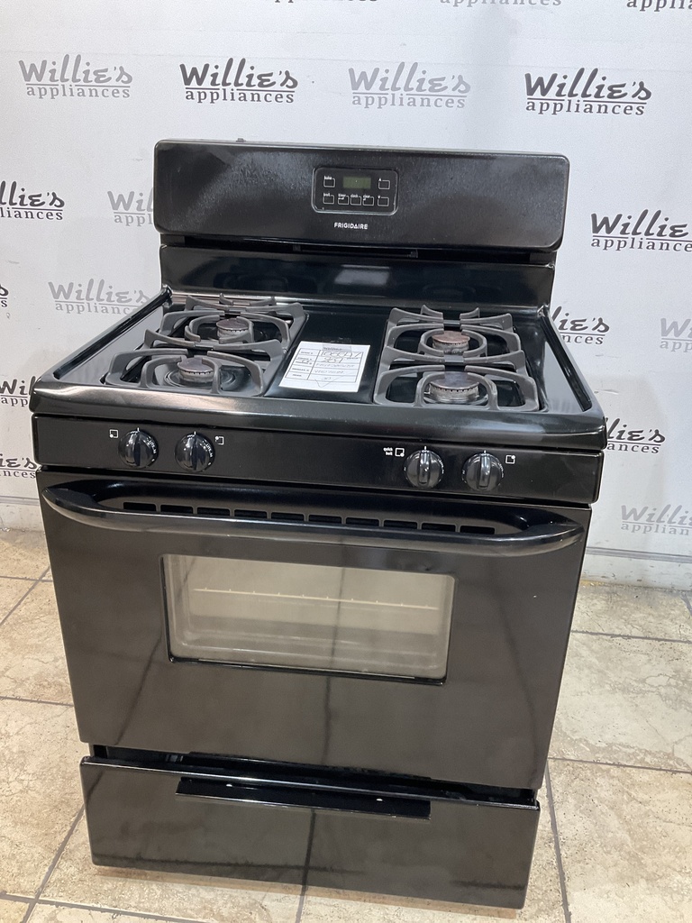 Frigidaire Used Natural Gas Stove 30inches (Black)