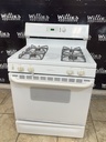 Hotpoint Used Natural Gas Stove 30inches (White) 