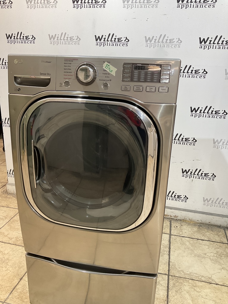 Lg Used Natural Gas Dryer 27inches (Grey) 