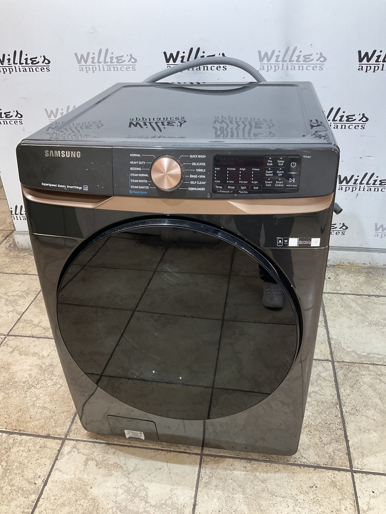 Samsung Used Washer Front-load 27inches (black) 