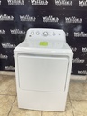 Ge Used Electric Dryer 220volts (30 AMP) 27inches {4 prong} (White) 
