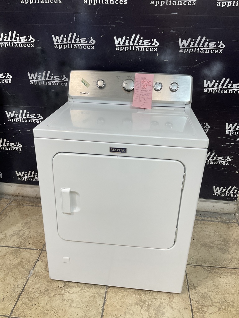 Maytag Used Natural Gas Dryer 29inches (white) 