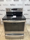 Whirlpool Used Electric Stove 220volts (40/50 AMP) 30inches {no cord}  (Stainless Steel) 