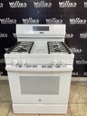 Ge Used Natural Gas Stove 30inches (White)