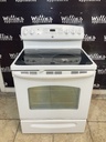 Ge Used Electric Stove 220volts (40/50 AMP) 30inches {no cord} (White) 