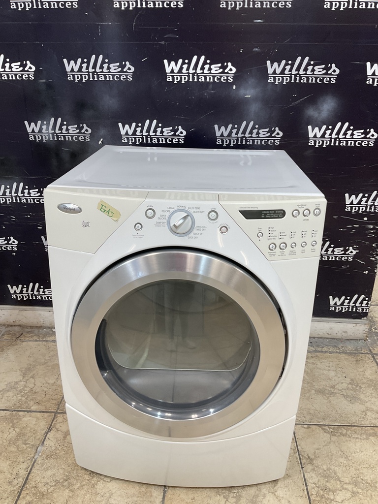 Whirlpool Used Natural Gas Dryer 27inches  (White) 