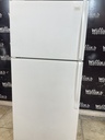 Whirlpool Used Refrigerator Top and Bottom 30x66 (white) 