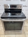 Samsung Used Electric Stove 220volts (40/50 AMP) 30inches {no cord} (Stainless steel) 