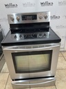Samsung Used Electric Stove 220volts (40/50 AMP) 30inches {3 prong} (Stainless steel) 