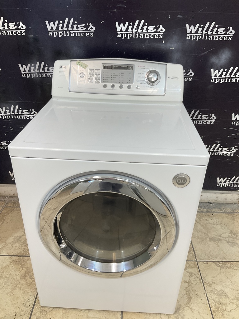 Lg Used Natural Gas Dryer 27inches (White) 