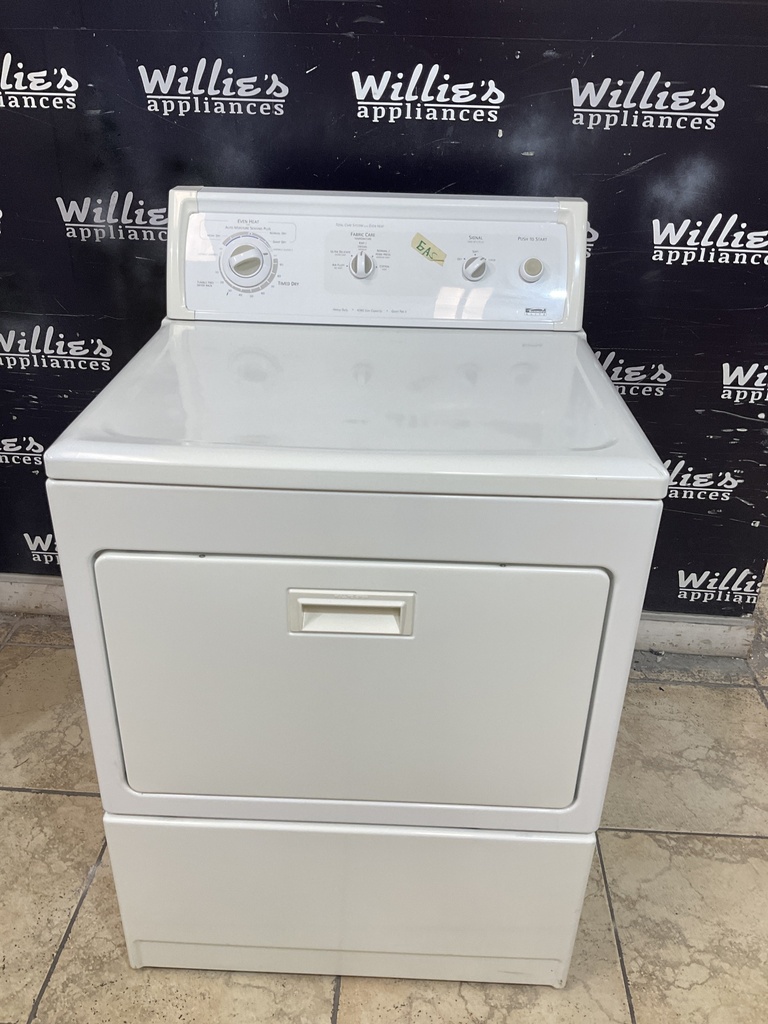 Kenmore Used Natural Gas Dryer 27inches (white) 