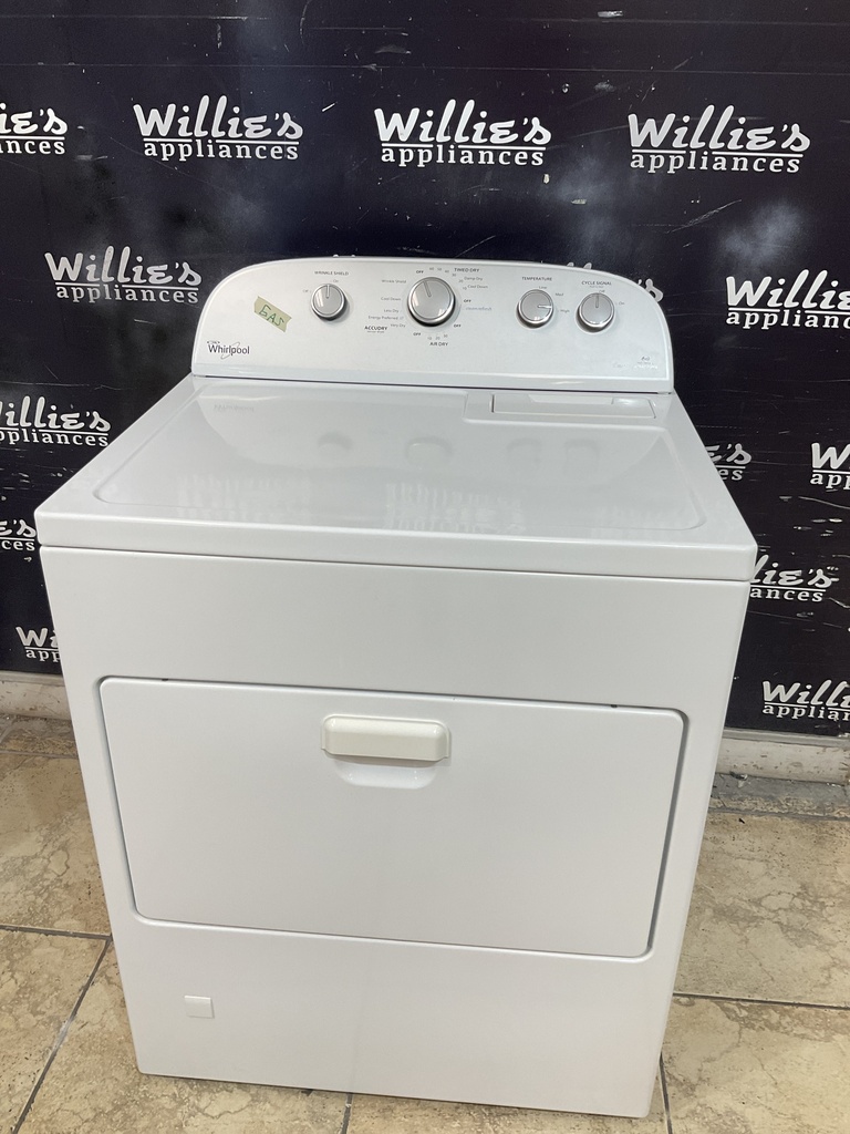 Whirlpool Used Natural Gas Dryer 29inches (White) 