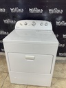 Whirlpool Used Natural Gas Dryer 29inches (White) 