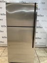 Ge Used Refrigerator Top and Bottom 30x66 1/2” (Stainless Steel) 
