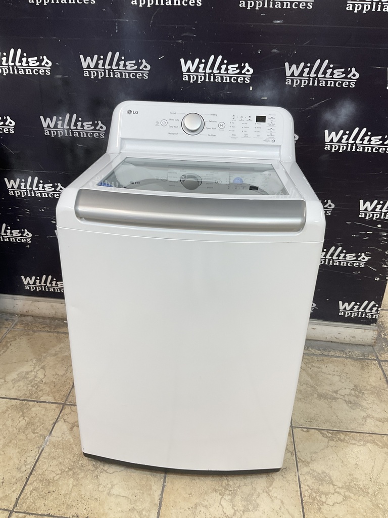 Lg Used Washer Top-load 27inches (White) 
