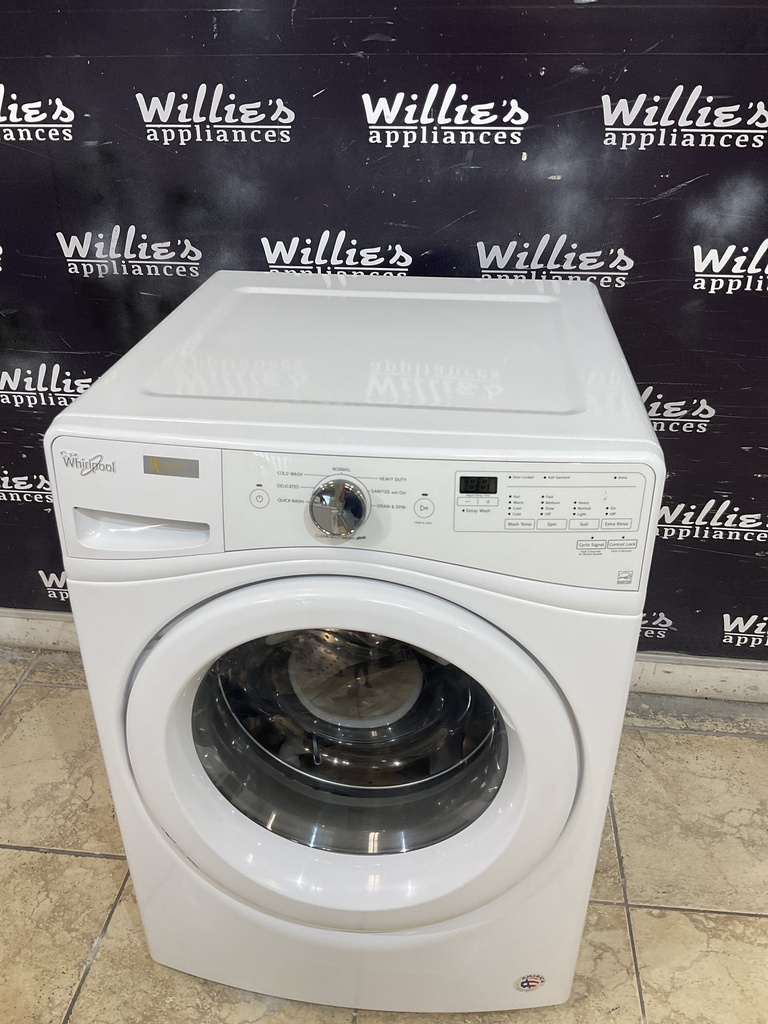 Whirlpool Used Washer Front-load 27inches (White) 