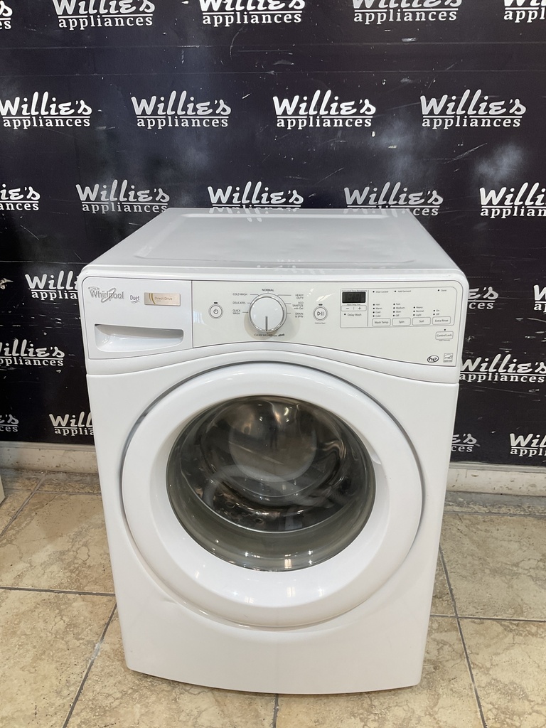 Whirlpool Used Washer Front-load 27inches (white)