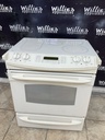 Ge Used Electric Stove 220volts (40/50 AMP)  30inches {no cord} (bisque’) 