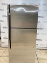 Ge Used Refrigerator Top and Bottom 30x66 1/2” (stainless steel) 