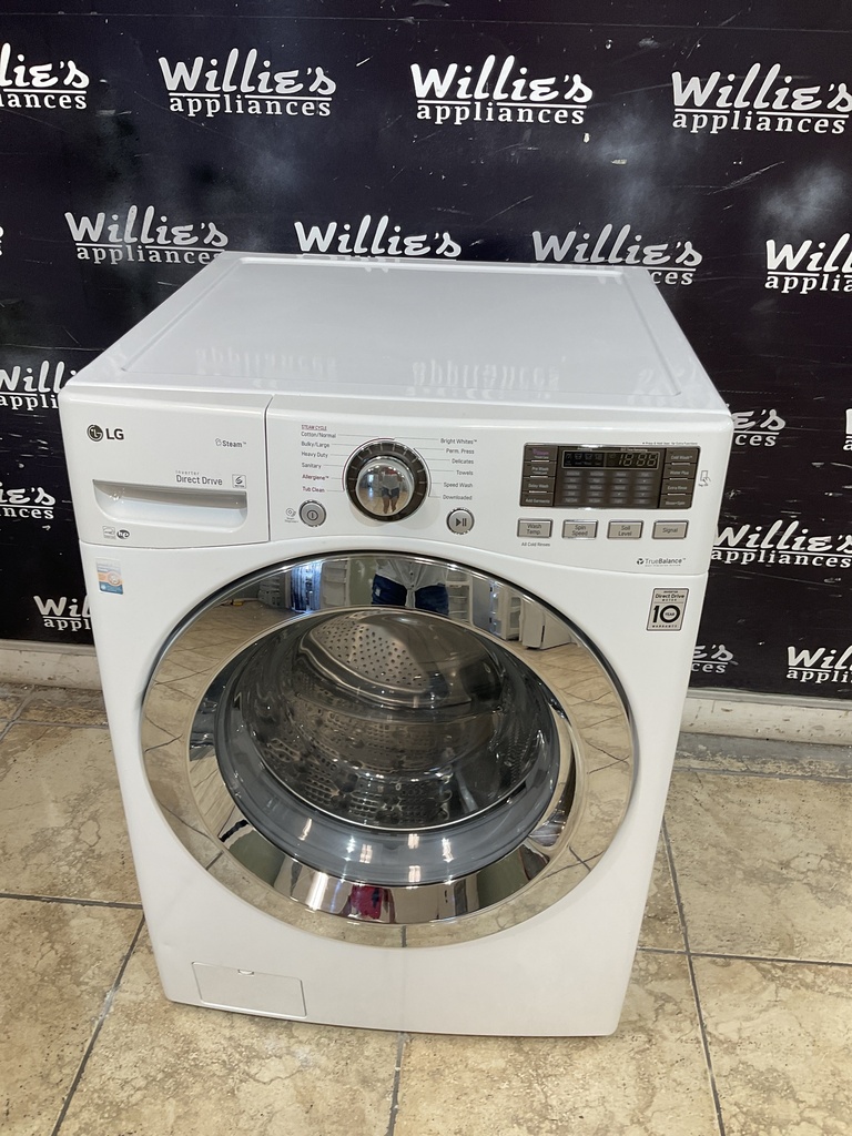Lg Used Washer Front-load 27inches (White) 