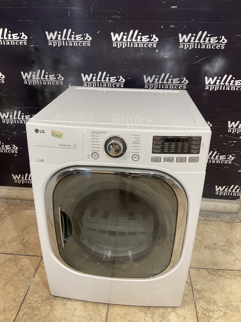 Lg Used Natural Gas Dryer 27inches (White) 