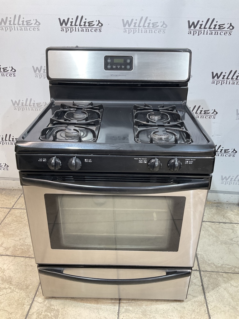 Frigidaire Used Natural Gas Stove 30inches (Stainless Steel) 