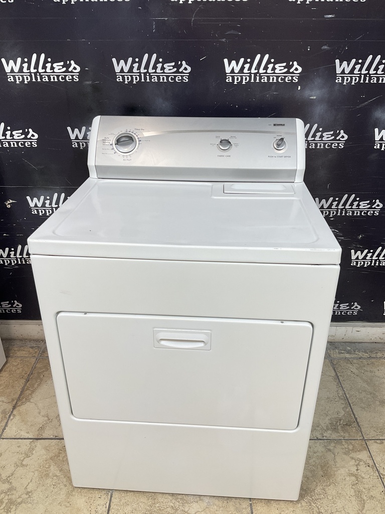 Kenmore Used Electric Dryer 220volts (30 AMP) 29inches {4 prong} (white) 