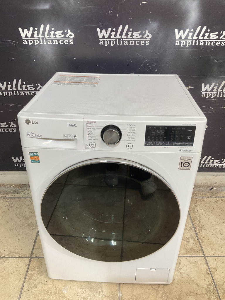 Lg Used Combo Washer/Dryer 23 1/2” (White) 