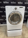 Lg Used Electric Dryer 220volts (30 AMP) 27inches {4 prong} (White)
