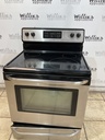 Frigidaire Used Electric Stove 220volts (40/50 AMP) 30inches {no cord} (Stainless steel) 