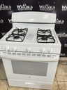 Ge Used Natural Gas Stove 30inches (white) 