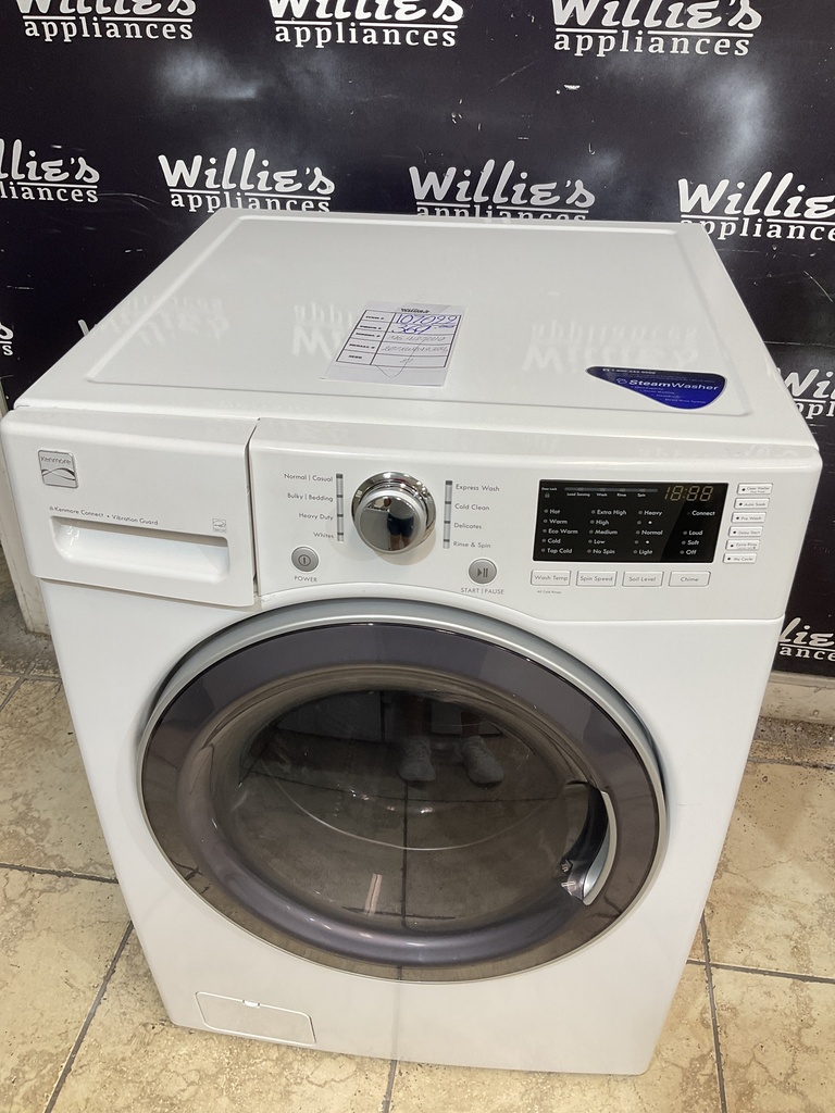 Kenmore Used Washer Front-load 27inches (White) 