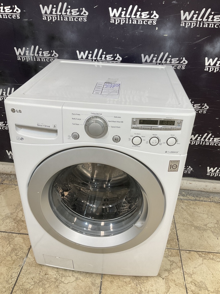 Lg Used Washer Front-load 27inches (White) 